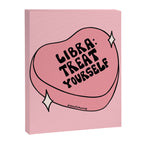 Libra Conversation Heart Canvas Print Gallery Image 8
