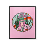 Libra Cowgirl Framed Canvas Print Gallery Image 8