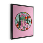 Libra Cowgirl Framed Canvas Print Gallery Image 2