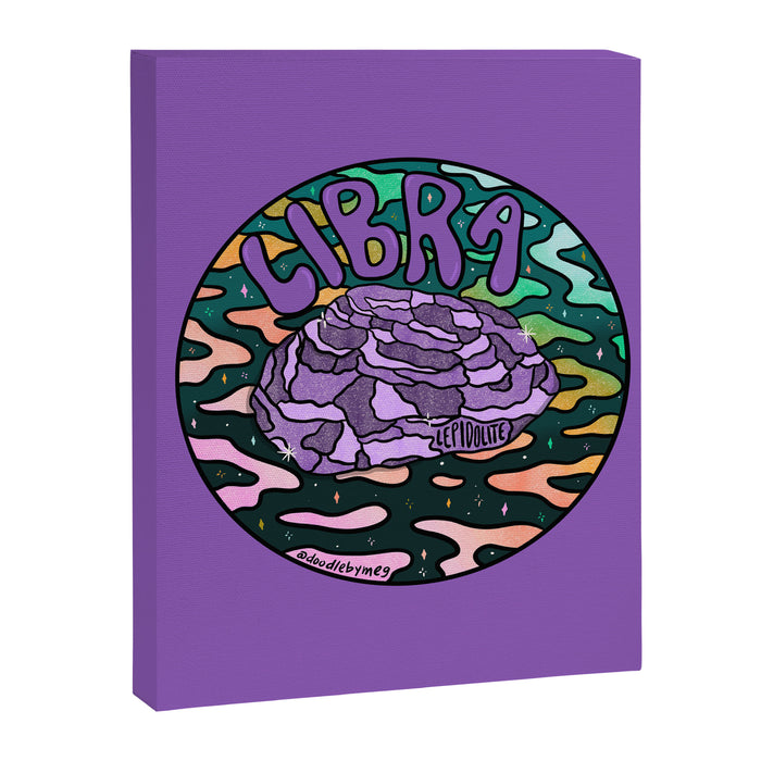Libra Crystal Canvas Print Gallery Image 1