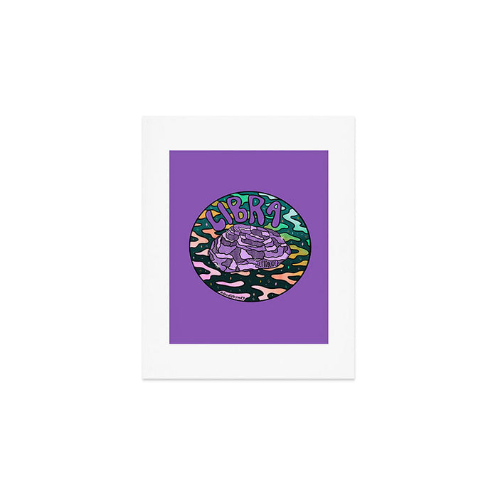 Libra Crystal Art Print Gallery Image 1