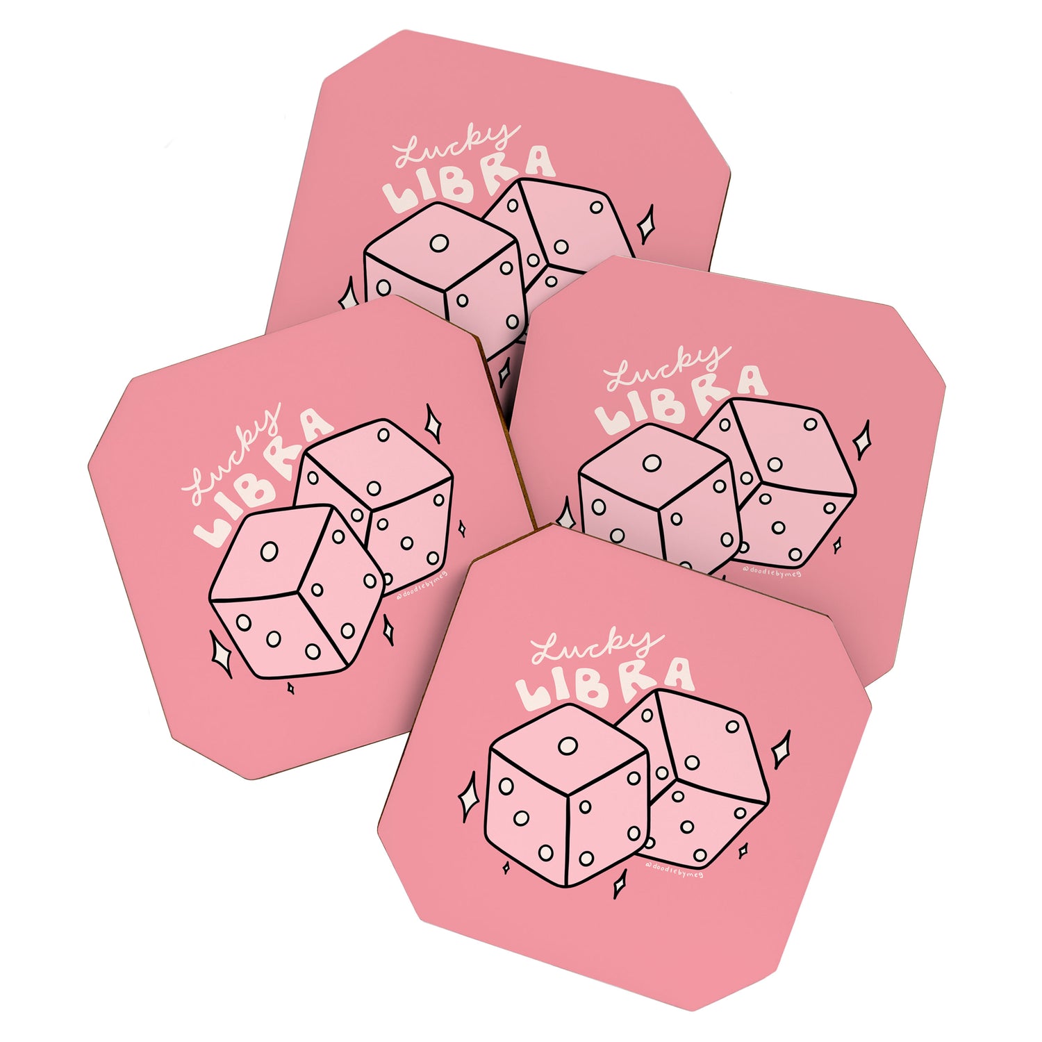 Libra Dice Coaster Gallery Image 1