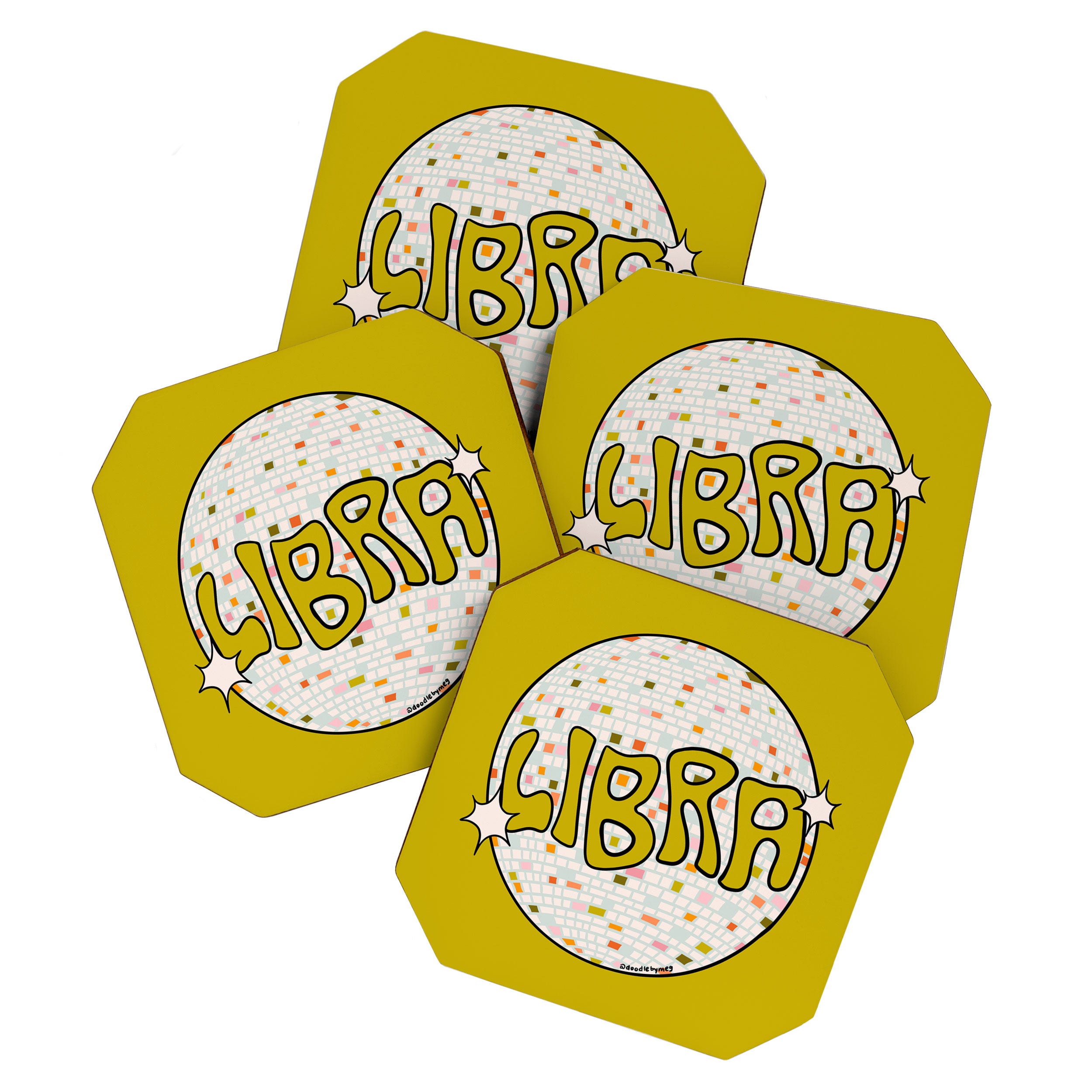 Libra Disco Ball Coaster Gallery Image 1