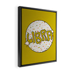 Libra Disco Ball Framed Canvas Print Gallery Image 2
