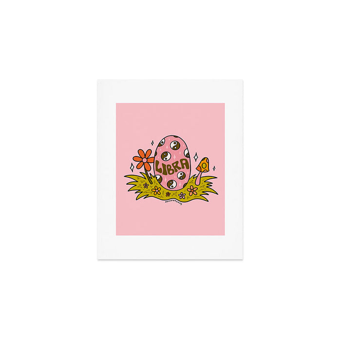 Libra Easter Egg Art Print Gallery Image 1