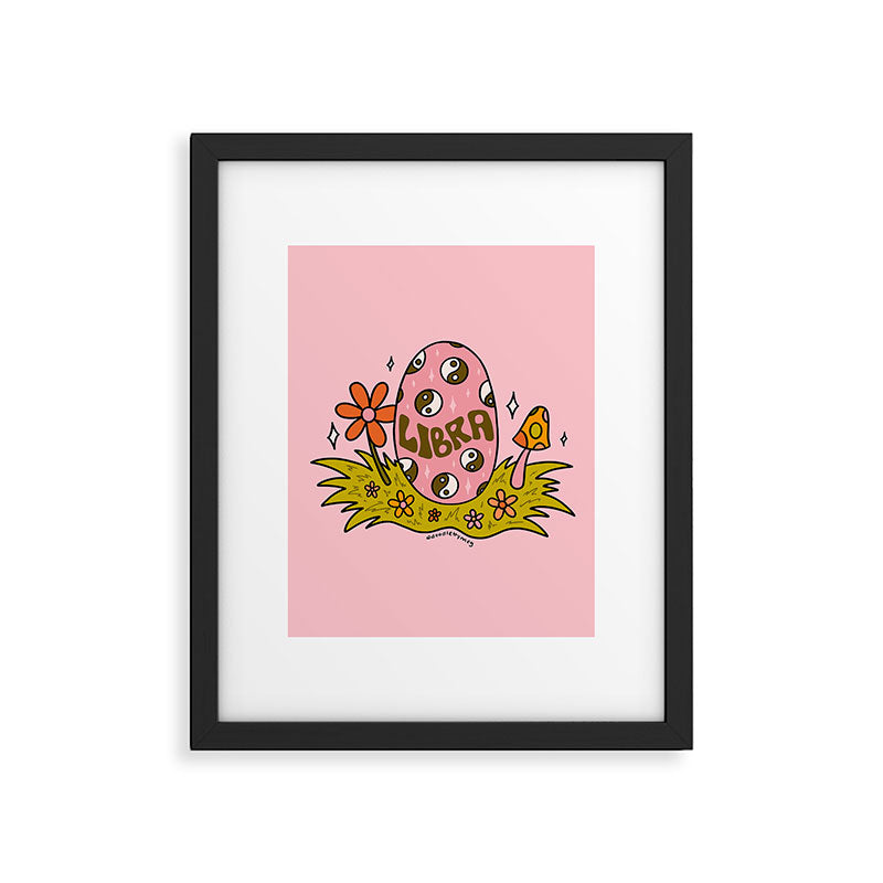 Libra Easter Egg Framed Art Print Gallery Image 6