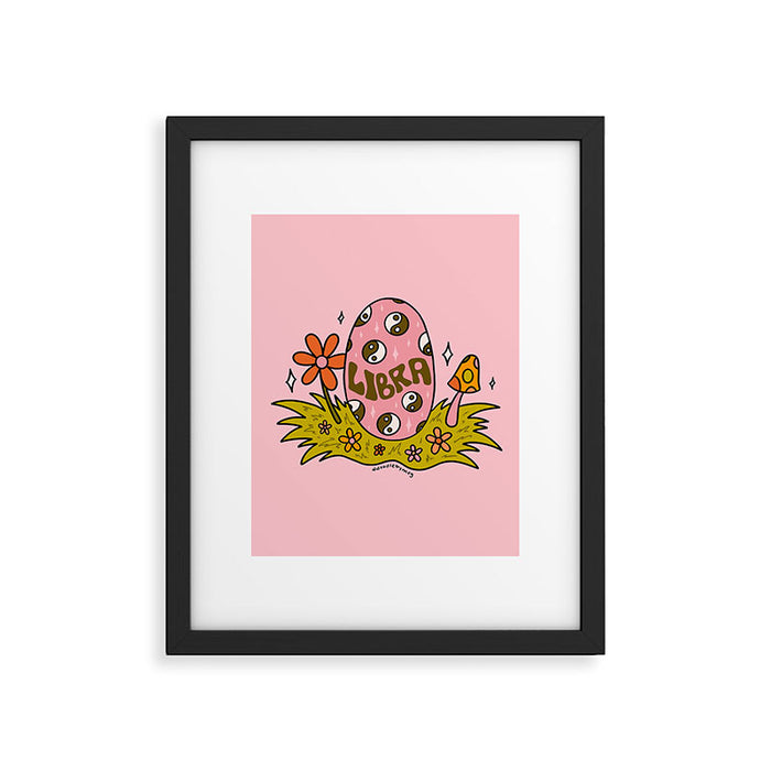 Libra Easter Egg Framed Art Print Gallery Image 1