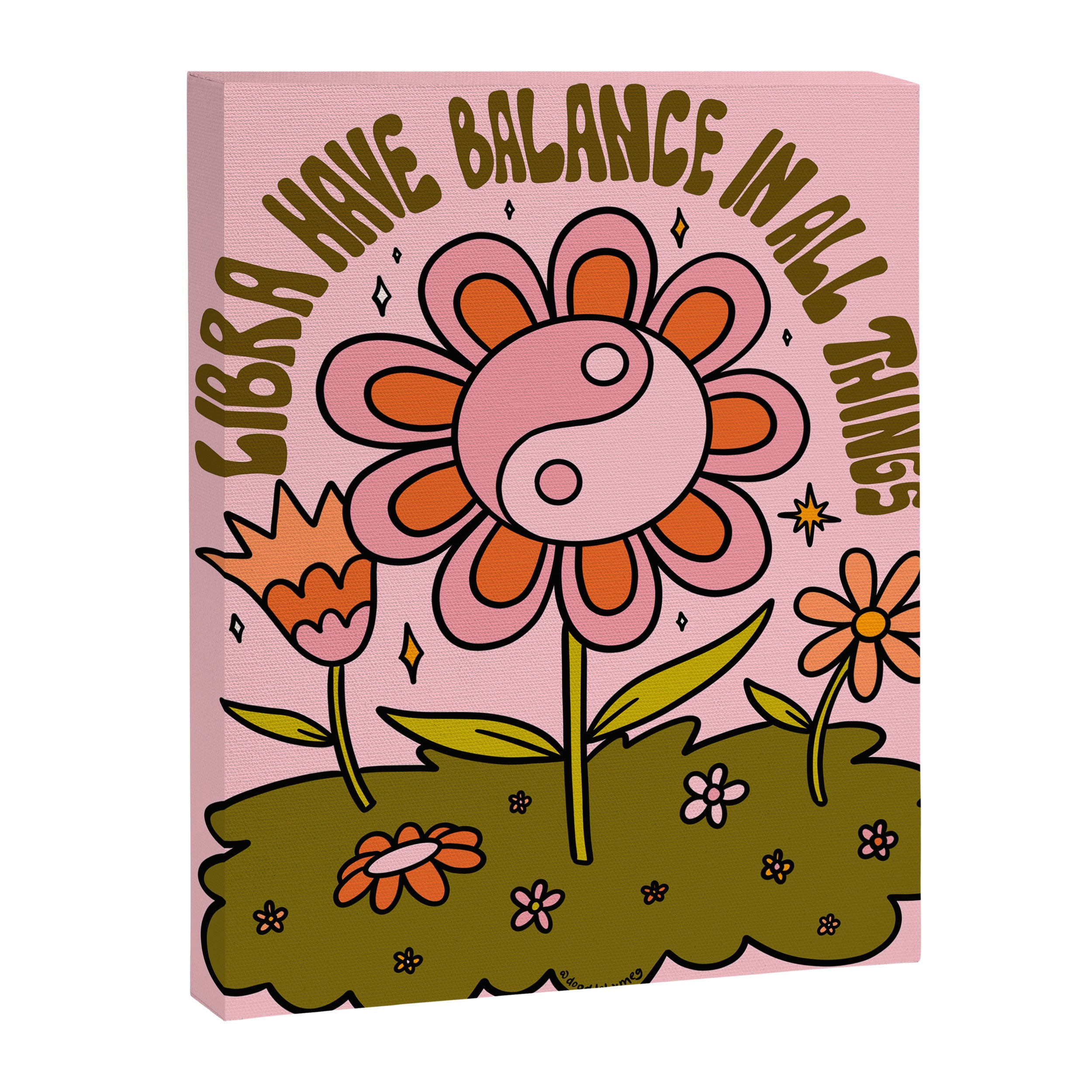 Libra Flower Canvas Print Gallery Image 8