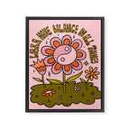 Libra Flower Framed Canvas Print Gallery Image 8