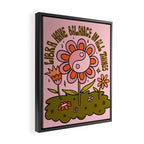 Libra Flower Framed Canvas Print Gallery Image 2