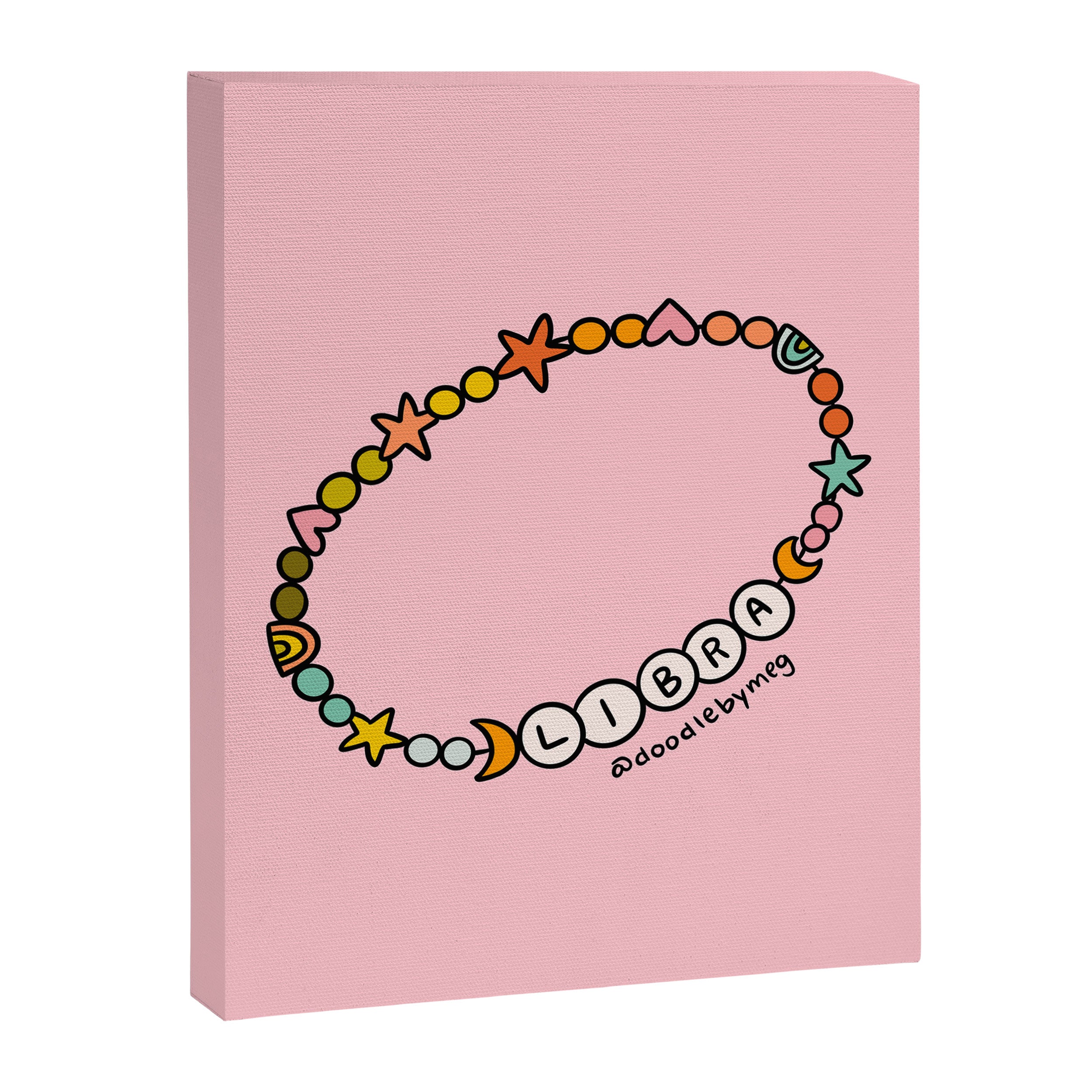 Libra Friendship Bracelet Canvas Print Gallery Image 8