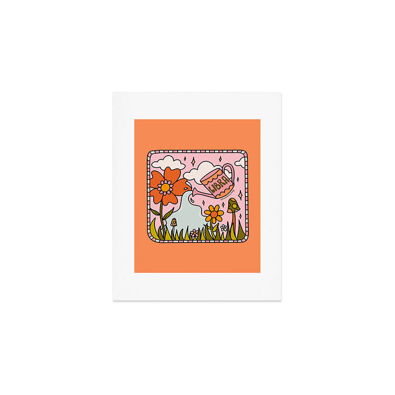 Libra Garden Art Print Gallery Image 1