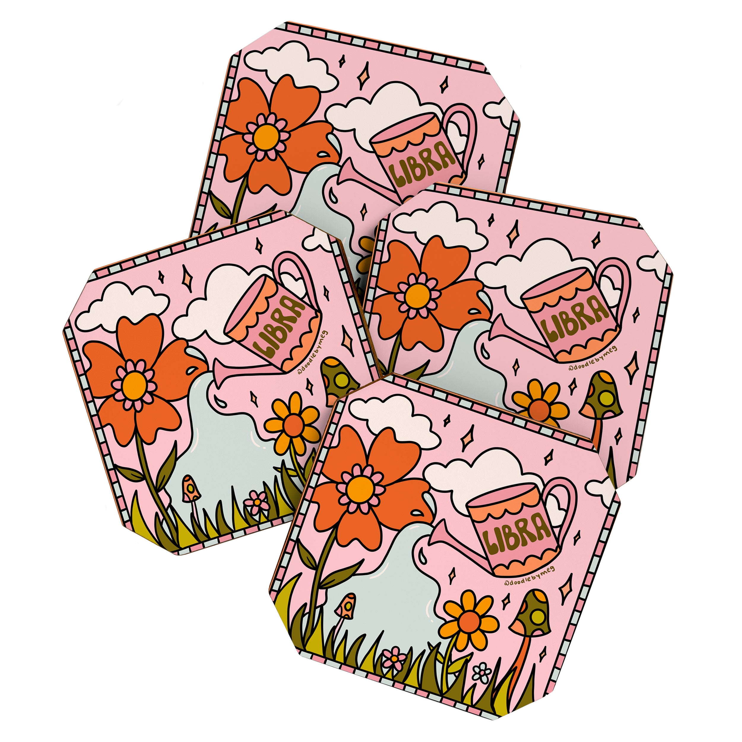 Libra Garden Coaster Gallery Image 1