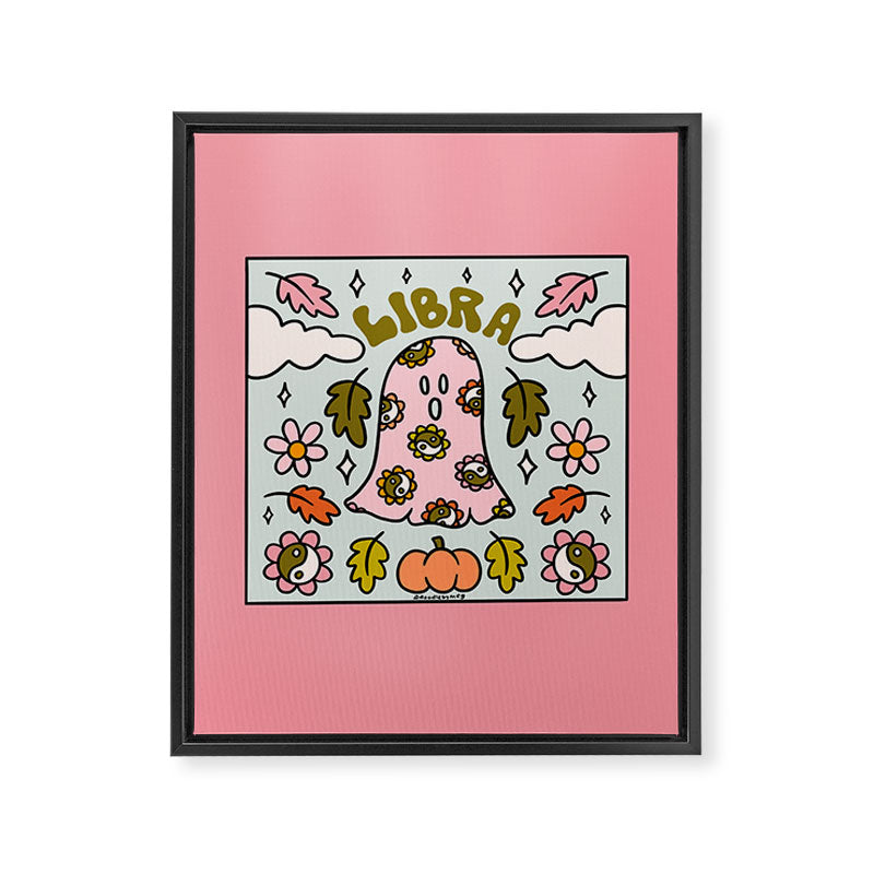 Libra Ghost Framed Canvas Print Gallery Image 8