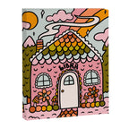 Libra Gingerbread House Canvas Print Gallery Image 8