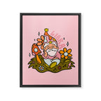 Libra Gnome Framed Canvas Print Gallery Image 8