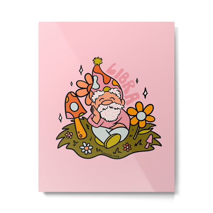 Libra Gnome Metal Print Gallery Image 1