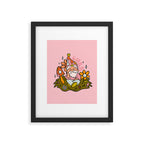Libra Gnome Framed Art Print Gallery Image 6