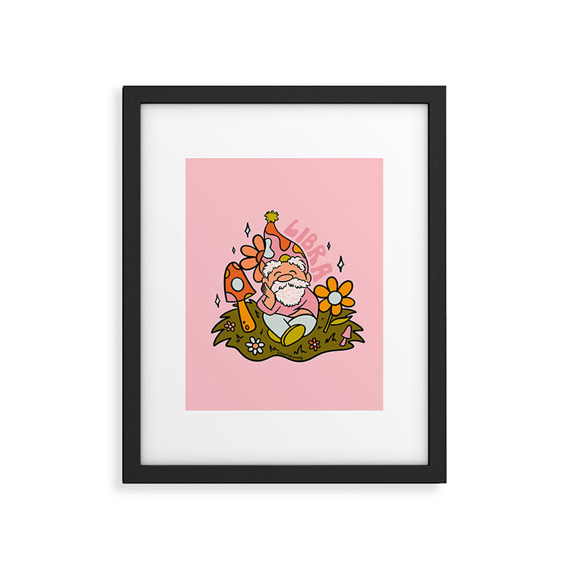 Libra Gnome Framed Art Print Gallery Image 6