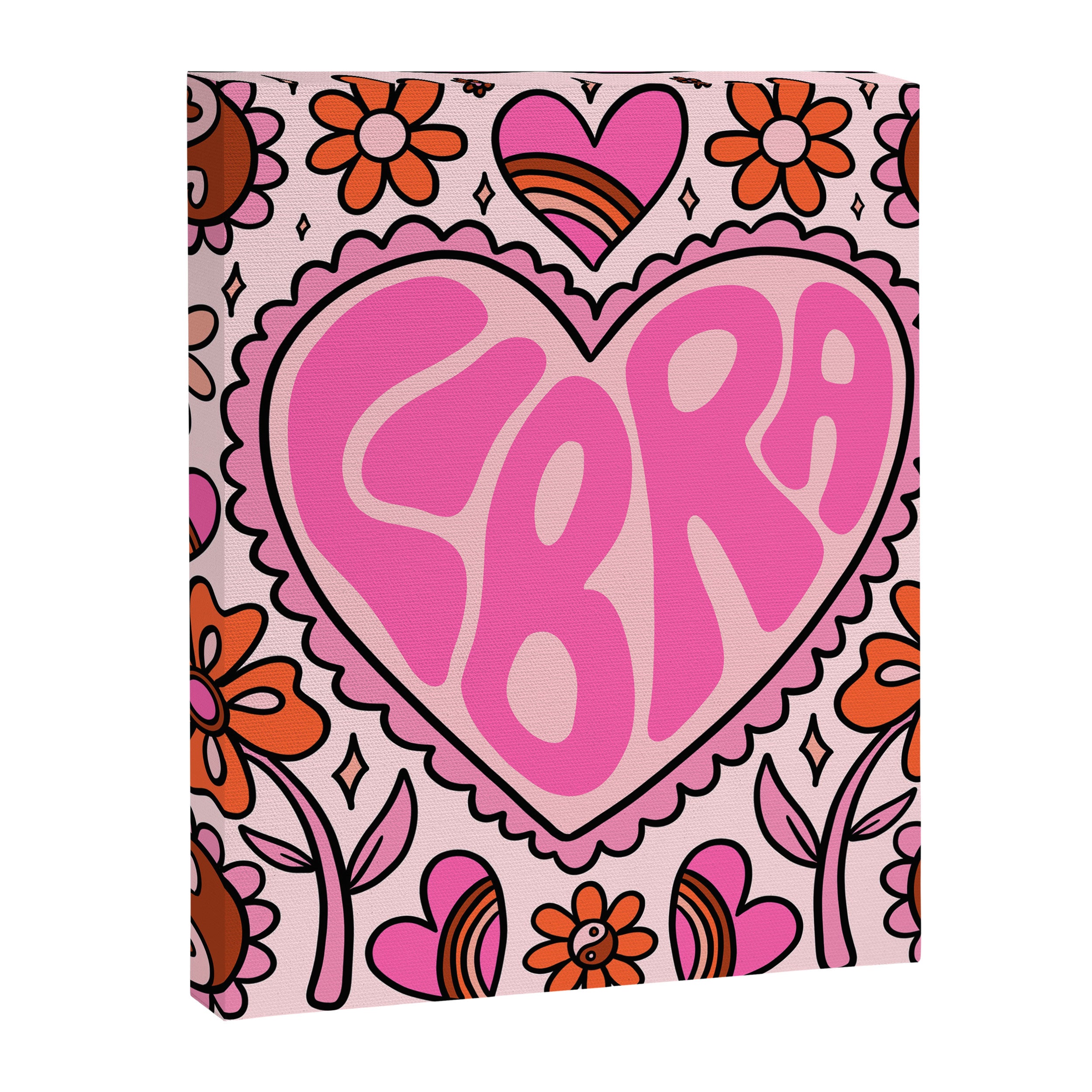 Libra Heart Canvas Print Gallery Image 8