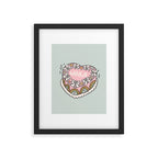 Libra Heart Cake Framed Art Print Gallery Image 6