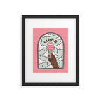 Libra Ice cream Framed Art Print Gallery Image 6