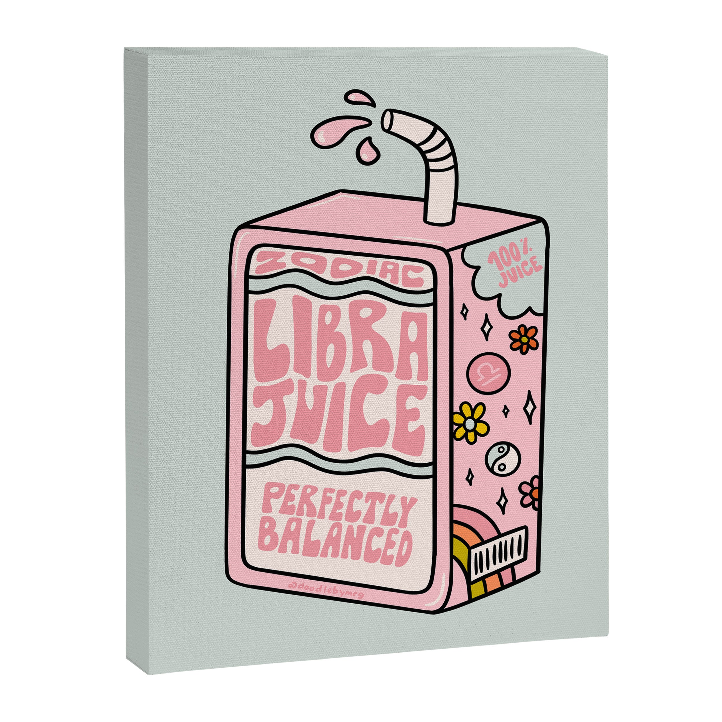 Libra Juice Box Canvas Print Gallery Image 8