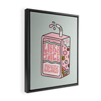 Libra Juice Box Framed Canvas Print Gallery Image 2