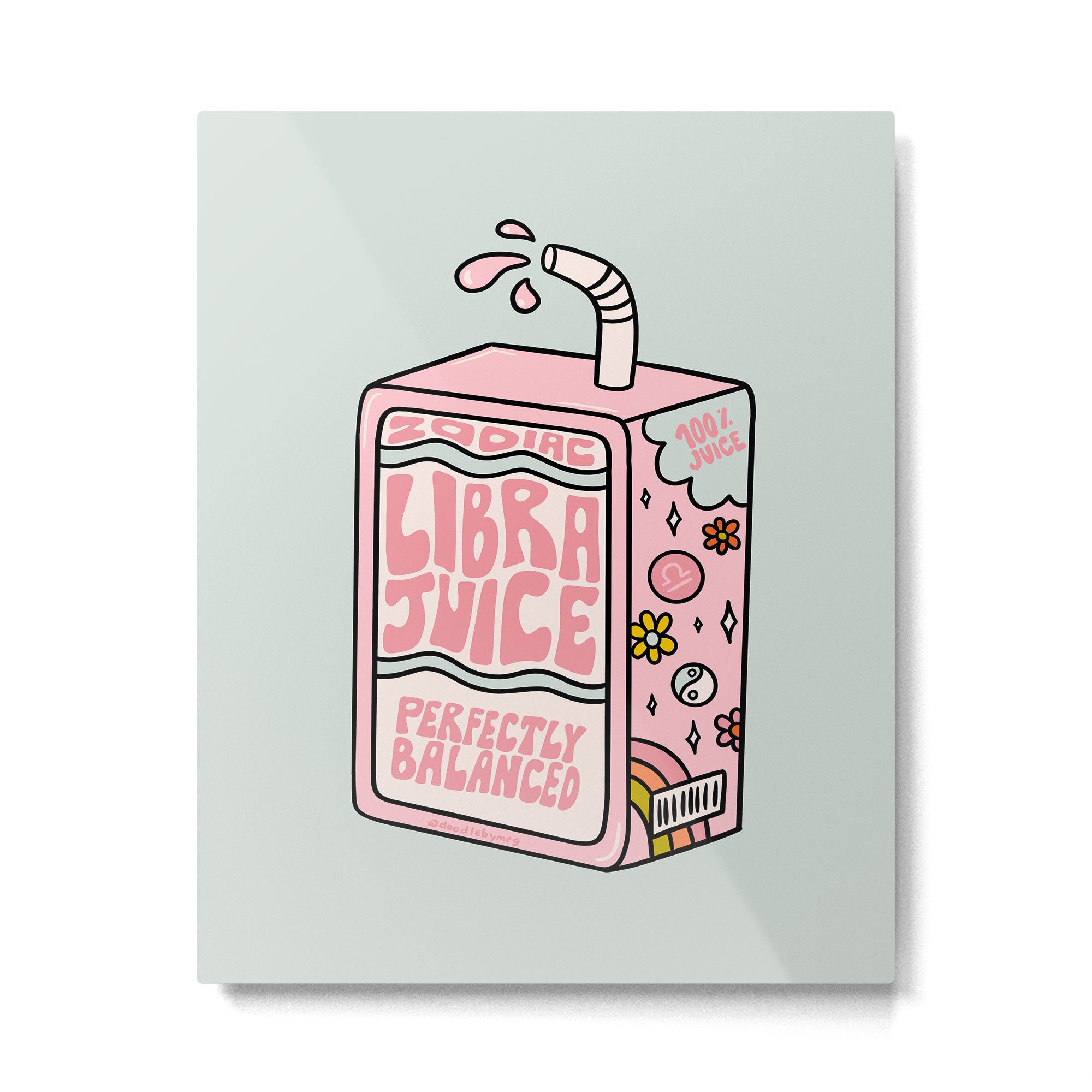 Libra Juice Box Metal Print Gallery Image 6