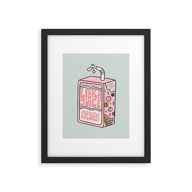 Libra Juice Box Framed Art Print Gallery Image 6