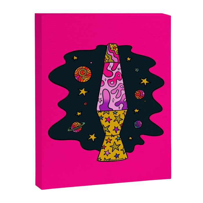 Libra Lava Lamp Canvas Print Gallery Image 1