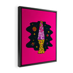 Libra Lava Lamp Framed Canvas Print Gallery Image 2