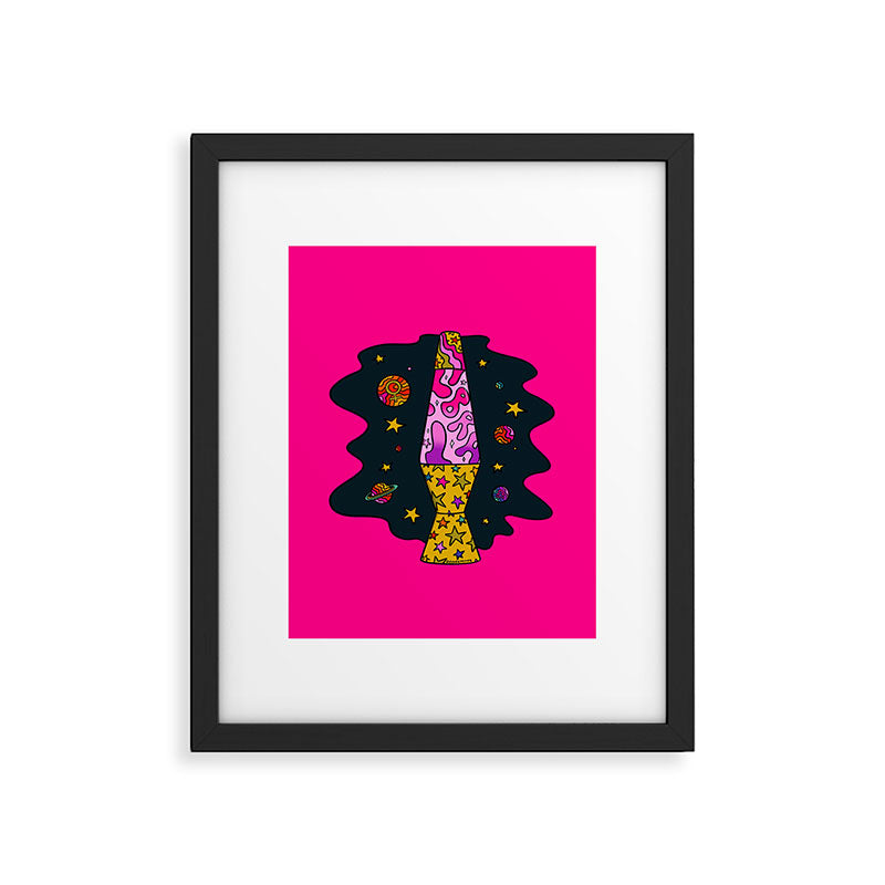 Libra Lava Lamp Framed Art Print Gallery Image 6