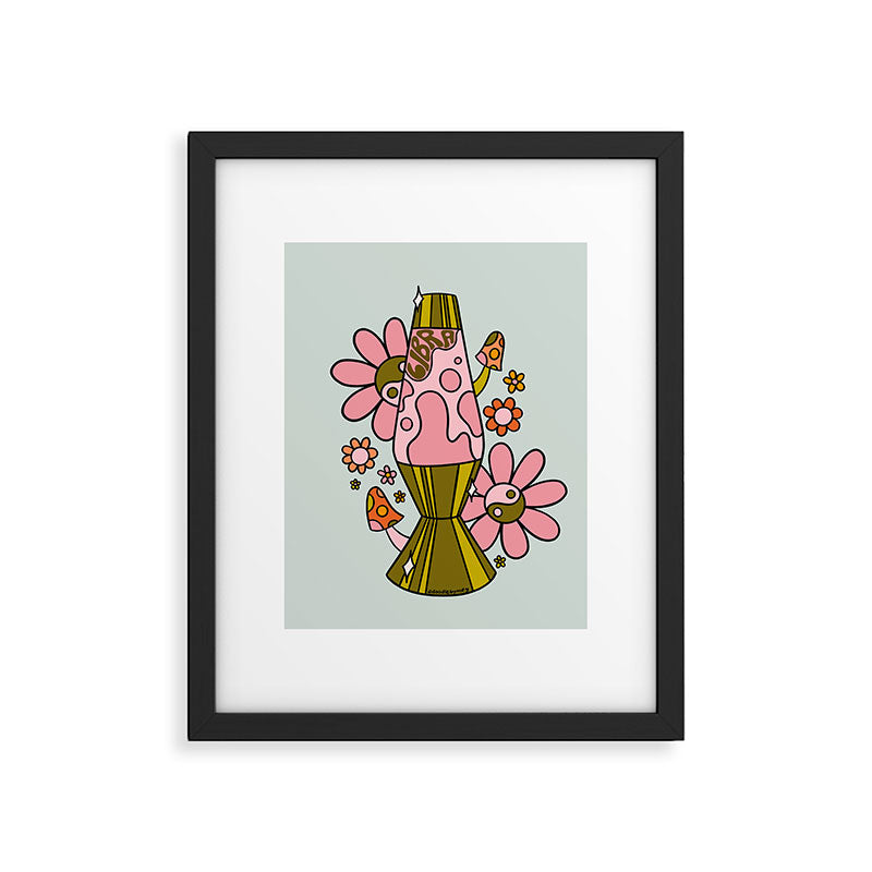 Libra Lava Lamp Framed Art Print Gallery Image 6