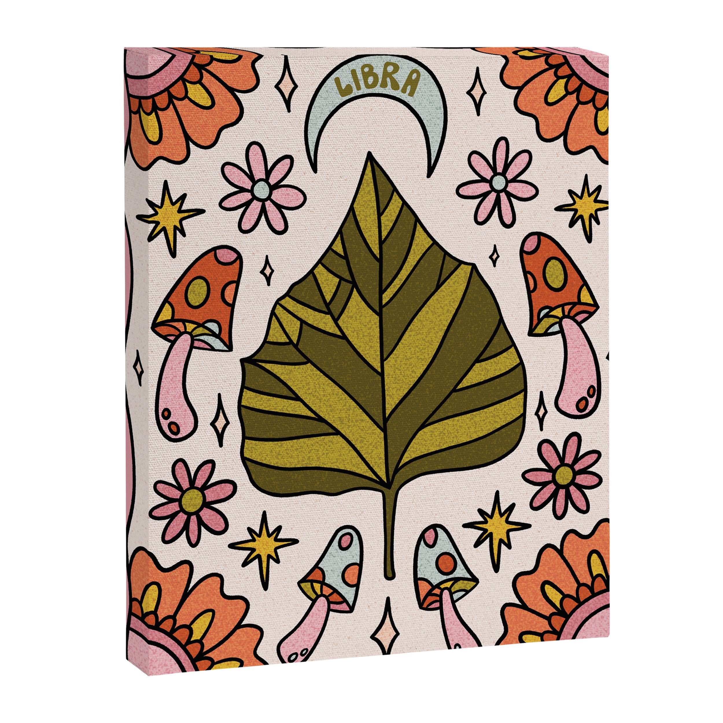Libra Leaf Canvas Print Gallery Image 8