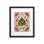 Libra Leaf Framed Art Print Gallery Image 6