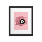 Libra Magic 8 Ball Framed Art Print Gallery Image 6