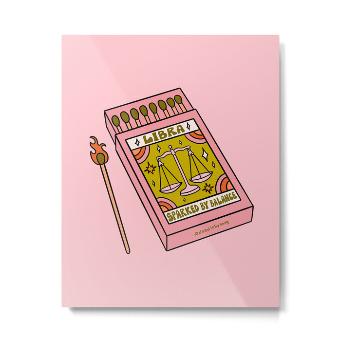 Libra Matchbox Metal Print Gallery Image 1