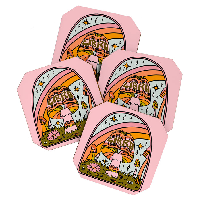 Libra Mushroom Coaster Gallery Image 1