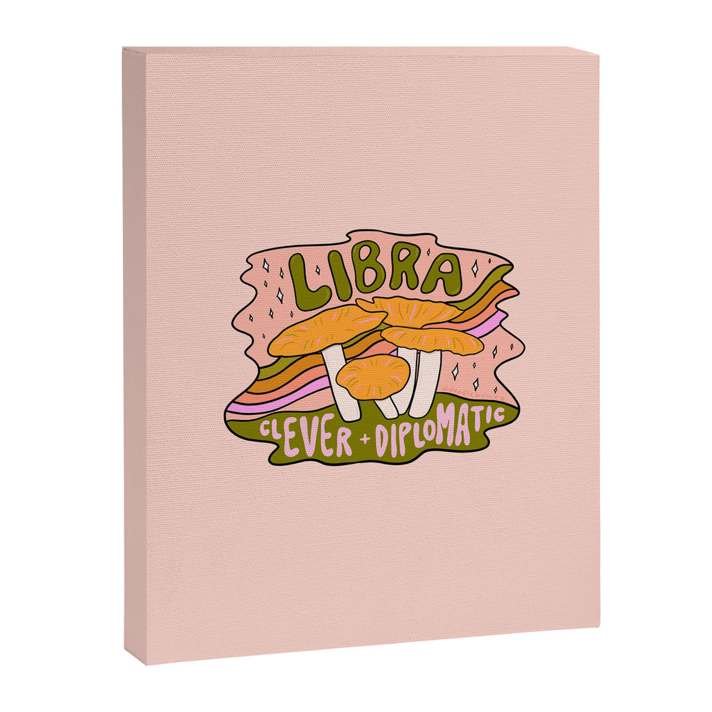 Libra Mushroom Canvas Print Gallery Image 8