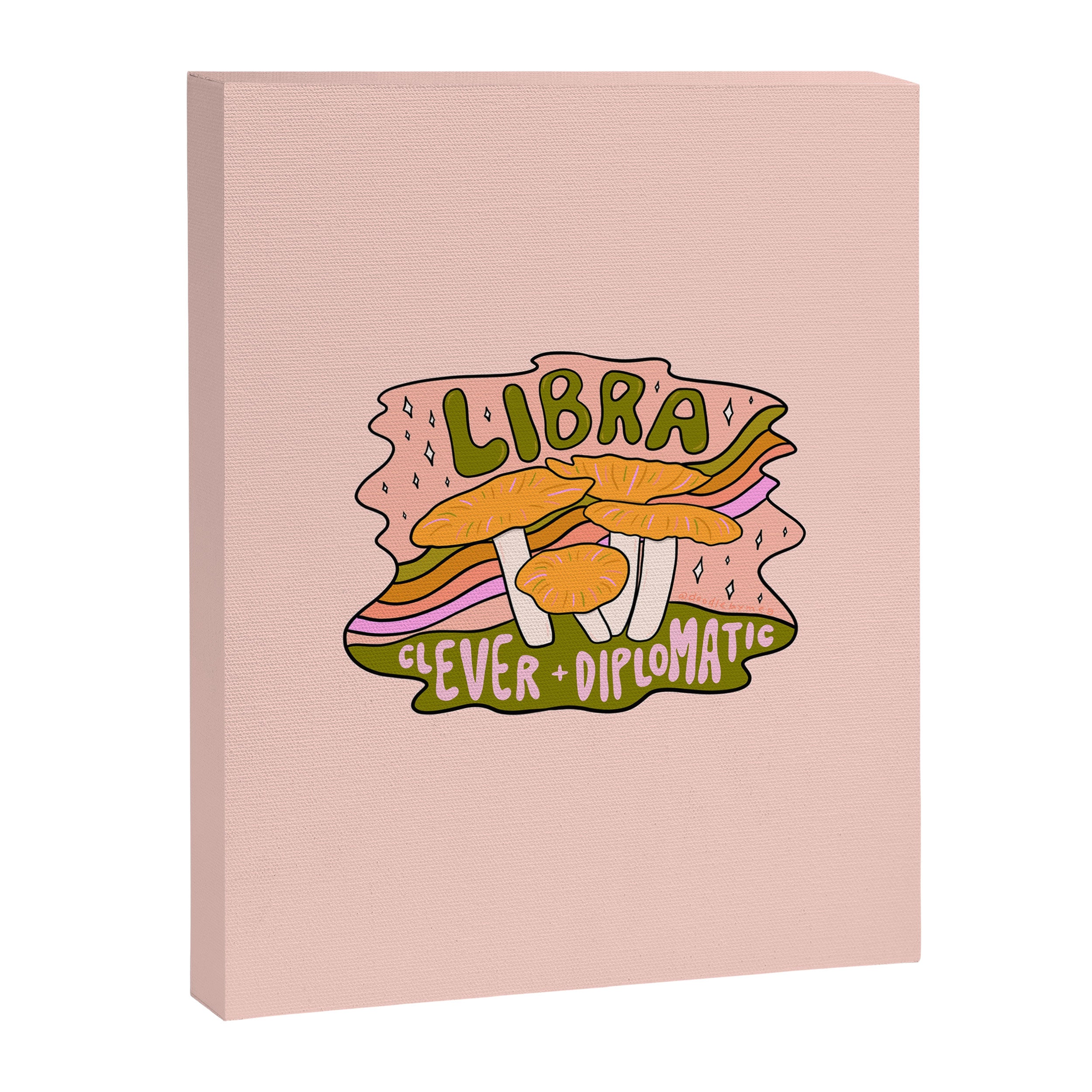 Libra Mushroom Canvas Print Gallery Image 8