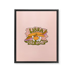 Libra Mushroom Framed Canvas Print Gallery Image 8