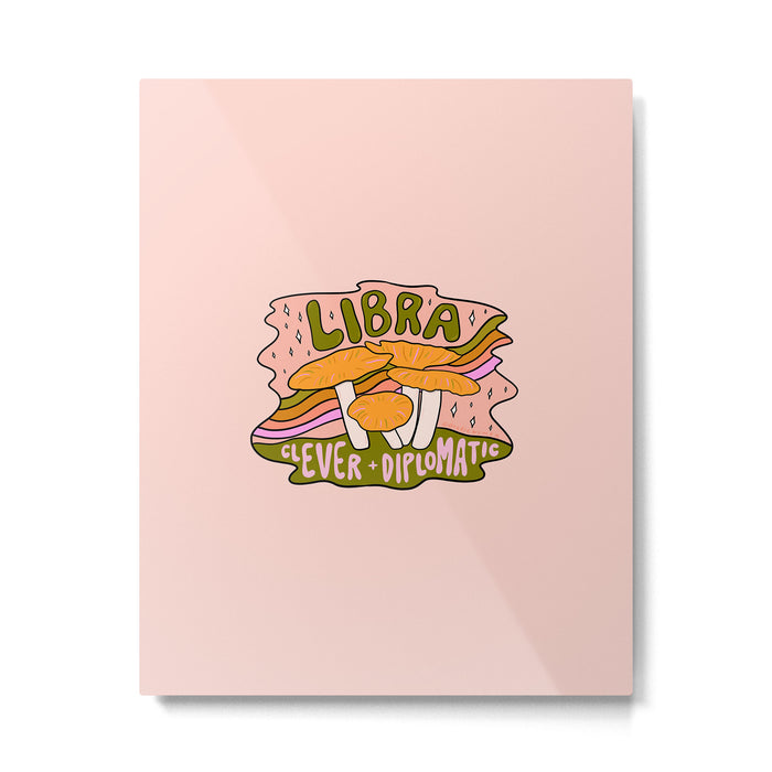 Libra Mushroom Metal Print Gallery Image 1