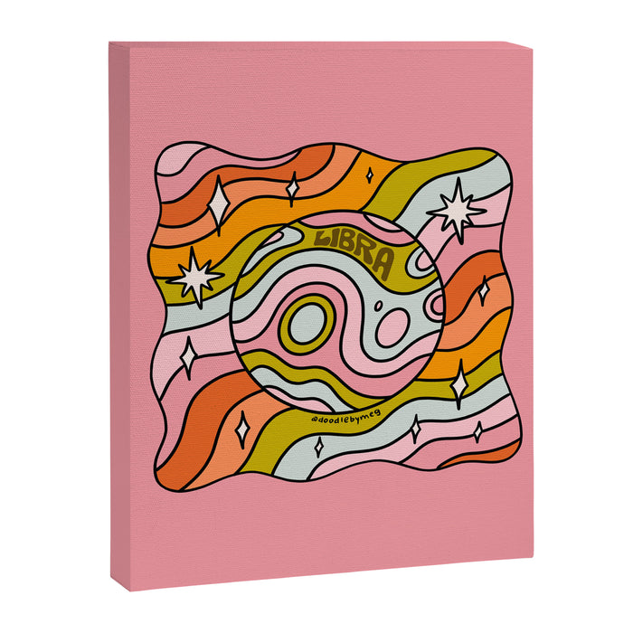 Libra Planet Canvas Print Gallery Image 1