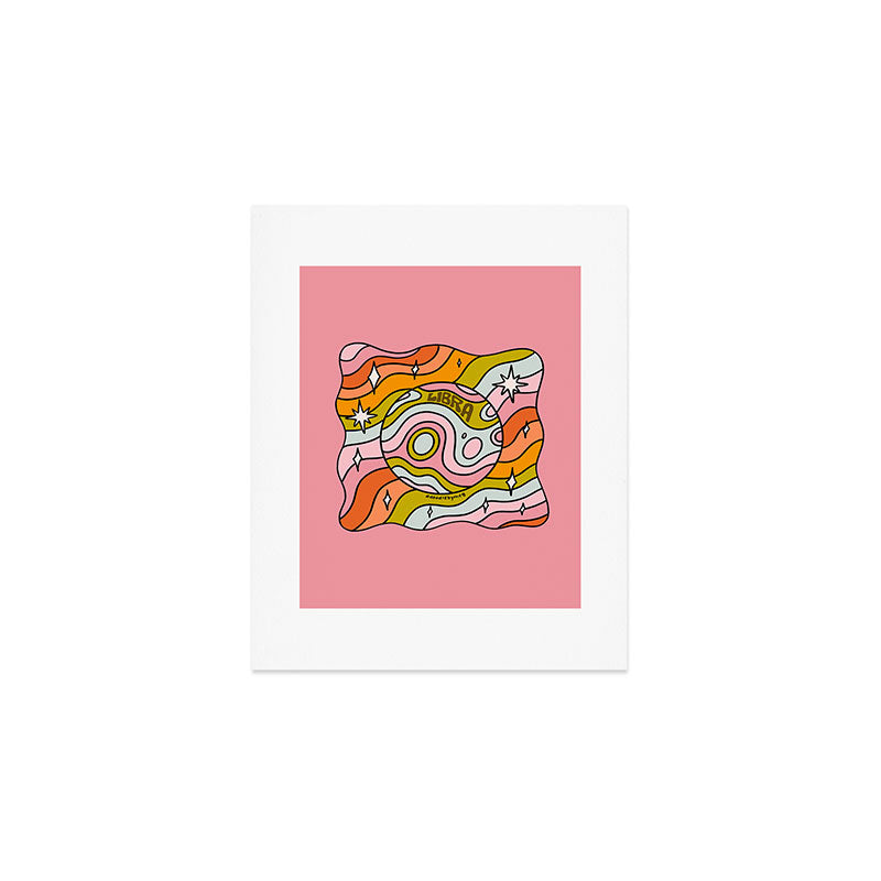 Libra Planet Art Print Gallery Image 1