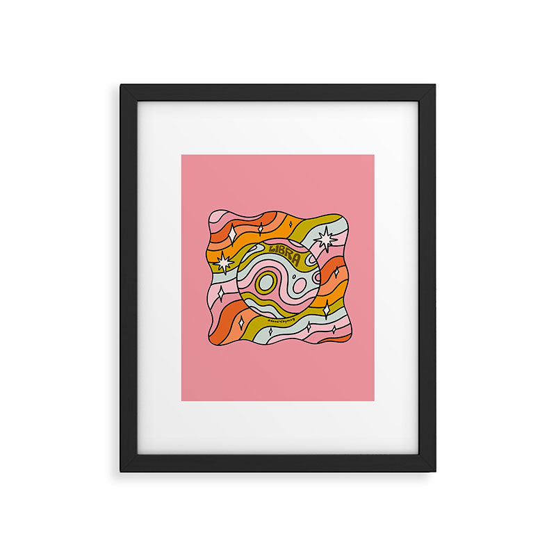 Libra Planet Framed Art Print Gallery Image 6