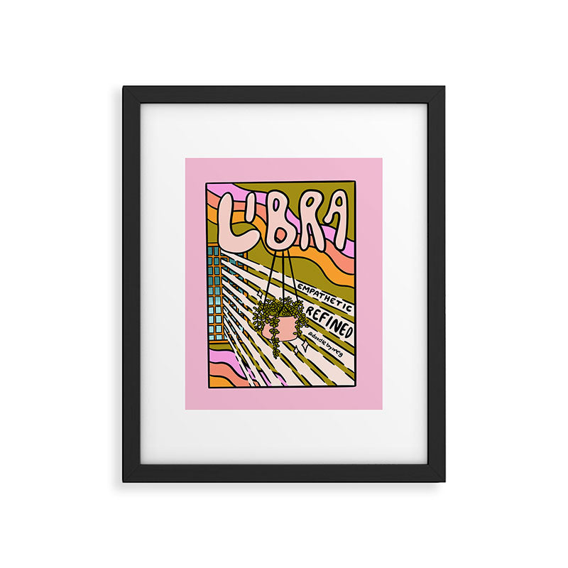 Libra Plant Framed Art Print Gallery Image 6