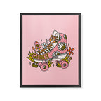 Libra Roller Skate Framed Canvas Print Gallery Image 8
