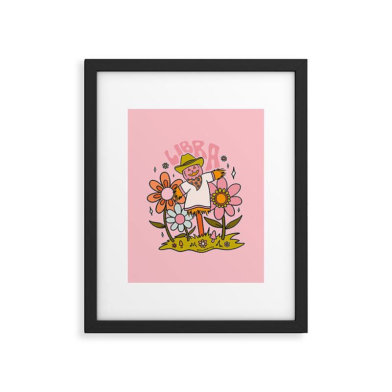 Libra Scarecrow Framed Art Print Gallery Image 6