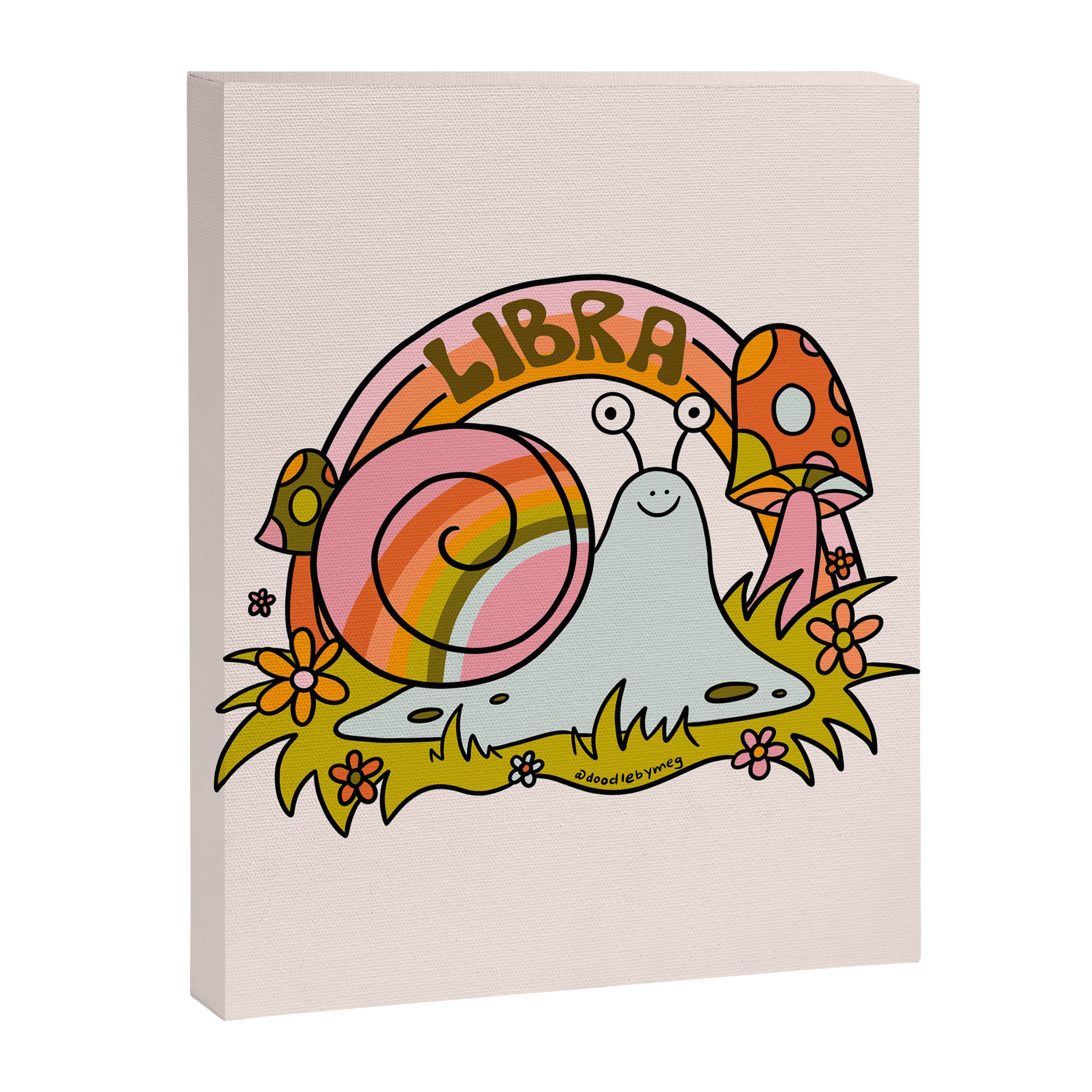 Libra Snail Canvas Print Gallery Image 8